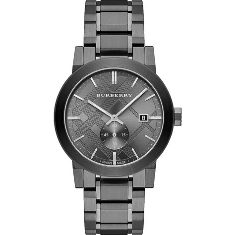 bu9902 burberry|Burberry BU9902 Gunmetal Dial Steel Men's Watch.